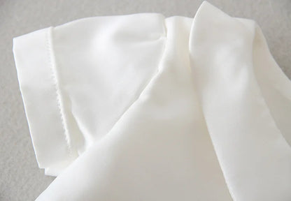 baby boy clothes white baptism baby romper set with hat turndown collar newborn first christmas boy birthday clothing 3-24M