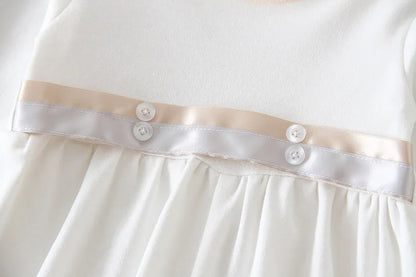 baby boy clothes white baptism baby romper set with hat turndown collar newborn first christmas boy birthday clothing 3-24M
