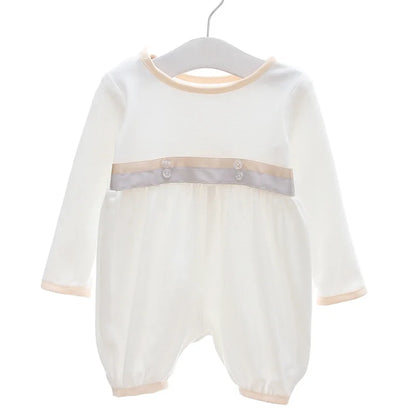 baby boy clothes white baptism baby romper set with hat turndown collar newborn first christmas boy birthday clothing 3-24M