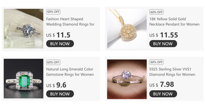 14K Gold Ring for men Natural 2 Carat Diamond with Diamond Jewelry Anillos De Bizuteria Anillos Mujer Gemstone Rings Box