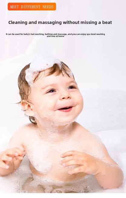 Baby care set: Cute bear-themed newborn comb & cleaning brush—safe, gentle for baby’s scalp, adorable must-have for parents!