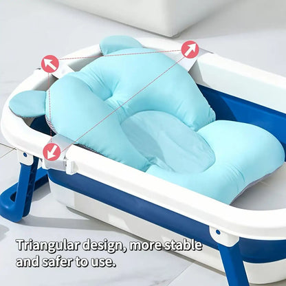 1 Piece, Adjustable Baby Bath Float Mat, Provides a Comfortable Bathing Experience, Breathable Polyester Fabric, Suitable for Male and Female Babies, Bathtub Mat, the Best Baby Newborn Gift