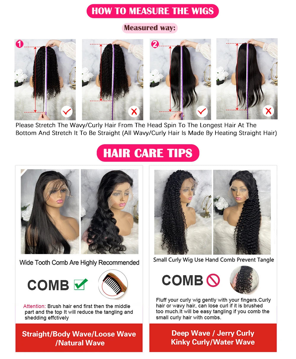 Pink Human Hair Wig 13x6 HD Lace Frontal Wig Human Hair 13x4 Straight Lace Wig Human Hair 200 Density Lace Front Human Hair Wig