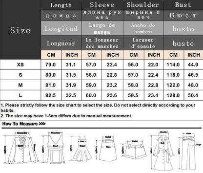 HH Women Summer Fashion Skirt Suit V-Neck Long Sleeves Tierred Decoration Lace-Up Shirts+Side Zipper Circular Chiffon Skirt
