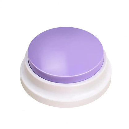 Pet Toy for Cats Dogs Pet Toy with Sound Dog Training Voice Recording Button Pet Communication Buzzer Second Playback for Cats