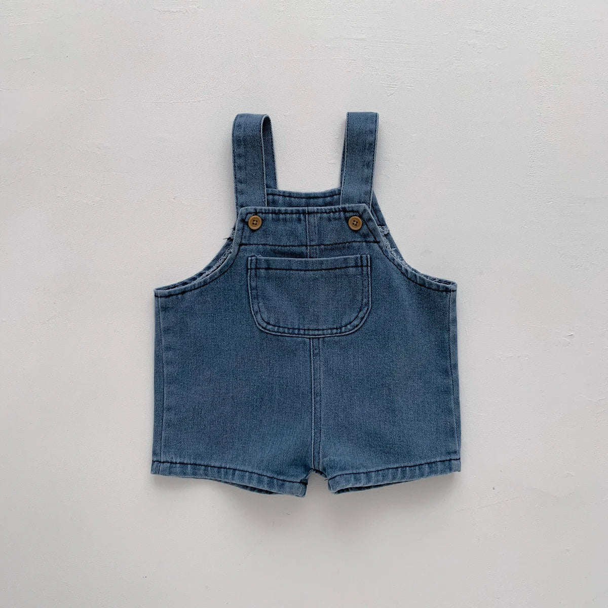 Baby Clothes for Girls Boys T Shirt with Denim Jumpsuit Newborn Clothes Set 2pcs