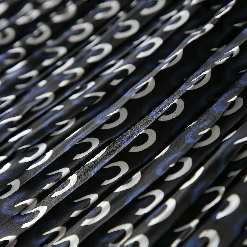 Pleated dress, women's waist collection, short sleeved floral long skirt, elegant 2024 summer new style DRESS
