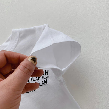 Baby Clothes for Girls Boys T Shirt with Denim Jumpsuit Newborn Clothes Set 2pcs