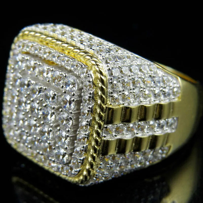 14K Gold Ring for men Natural 2 Carat Diamond with Diamond Jewelry Anillos De Bizuteria Anillos Mujer Gemstone Rings Box