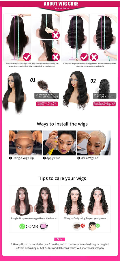 Burmese Hair 6inch Short Kinky Curly Pixie Cut 100% Human Hair Wigs 13x4x1 Transparent Lace Wig Natural Color For Black Women