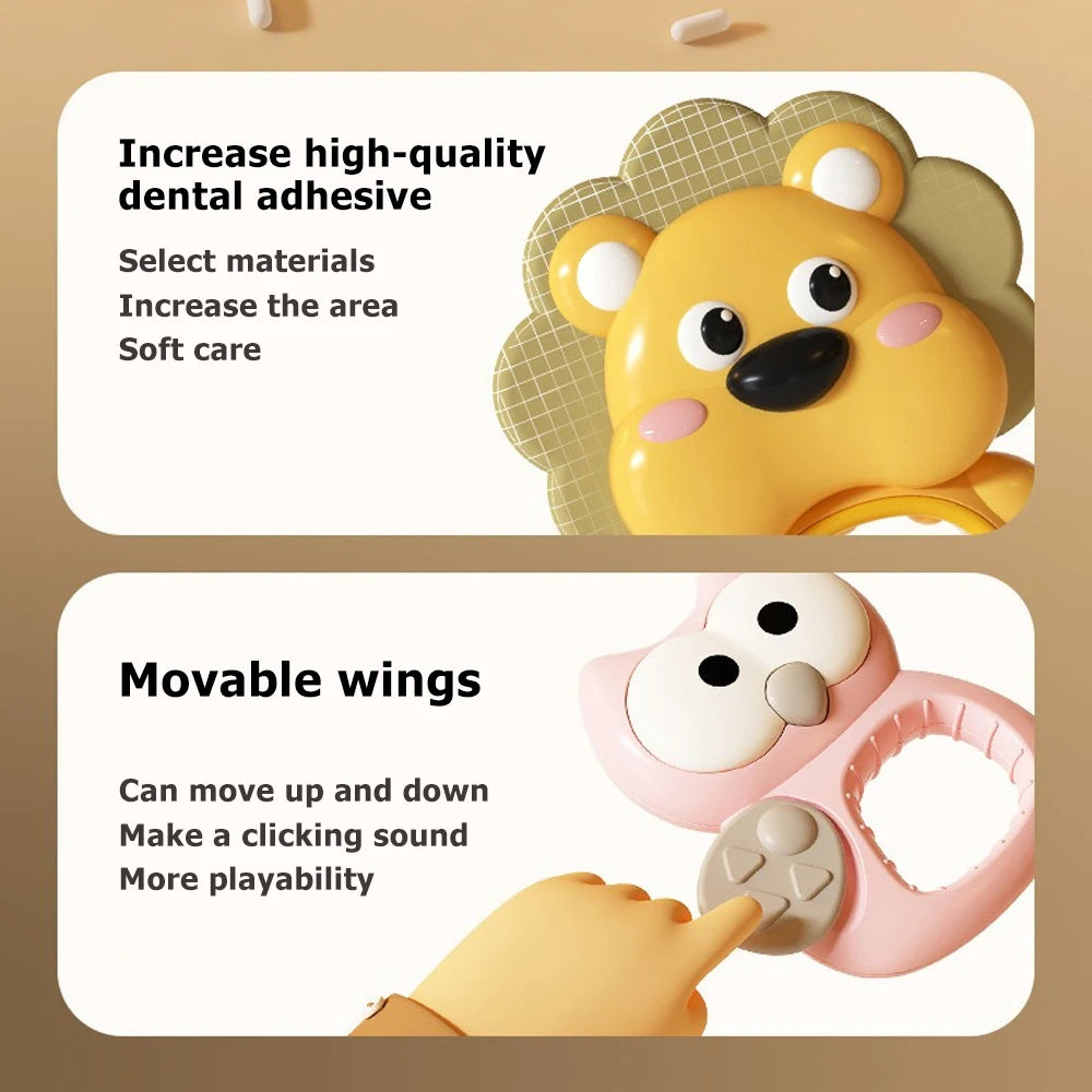 Baby Crib Mobile with Projector and Night Light, Remote Control Musical Rotating Toy with Soothing Lullabies for Newborns